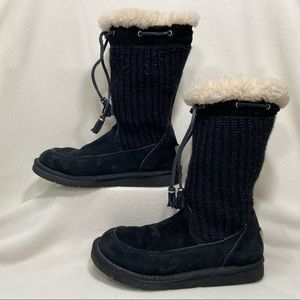 Ugg Knit Sheepskin Boots